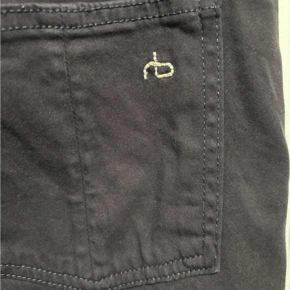 Rag & Bone The Legging Skinny Stretch Jeans in Dark Eggplant - Picture 6 of 7